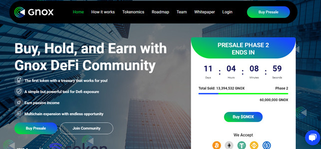 Официальный сайт проекта Gnox