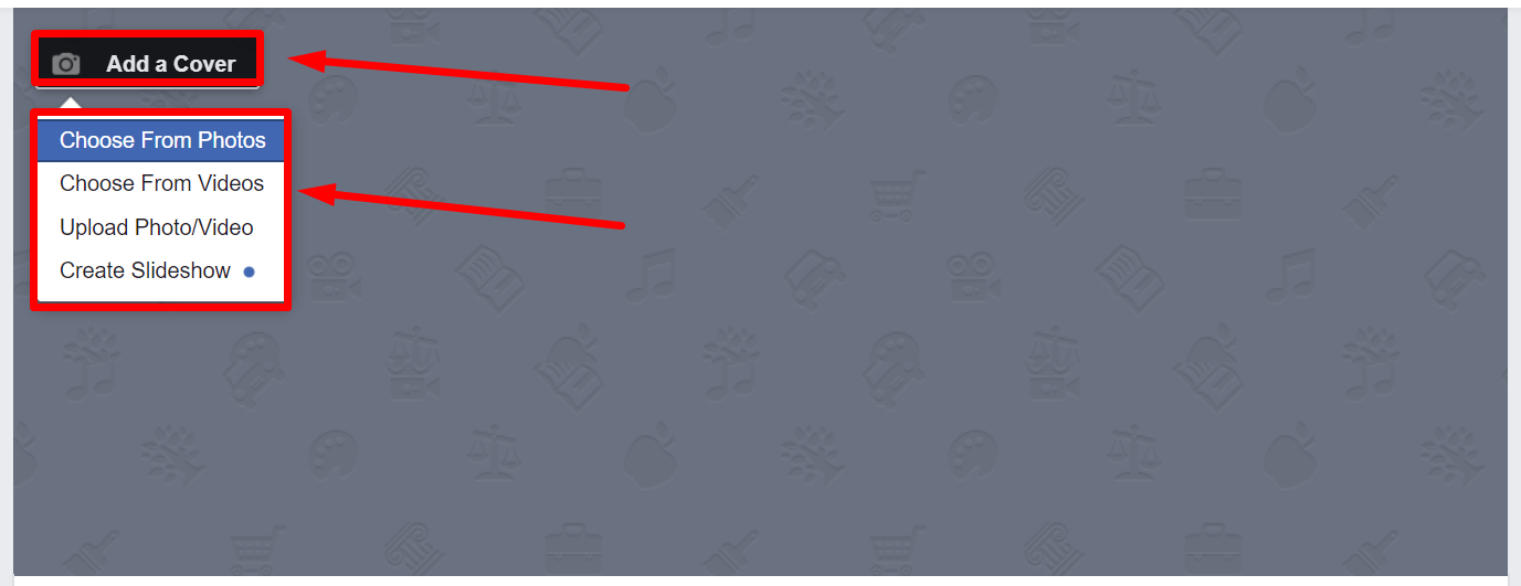 Facebook Business Page gallery
