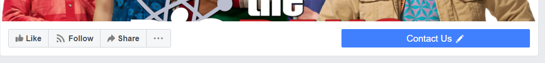 Facebook Business Page button