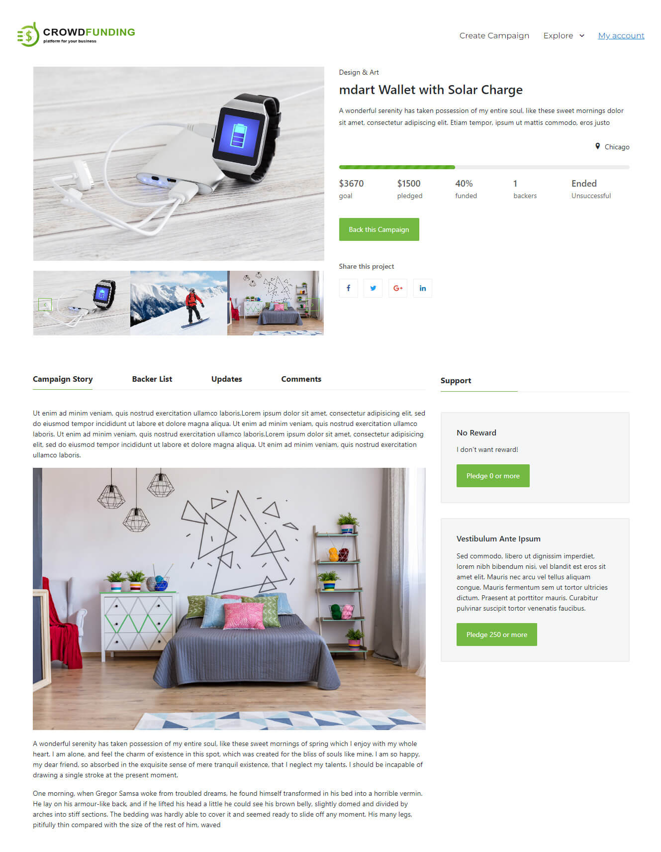 crowdfunding platforms example