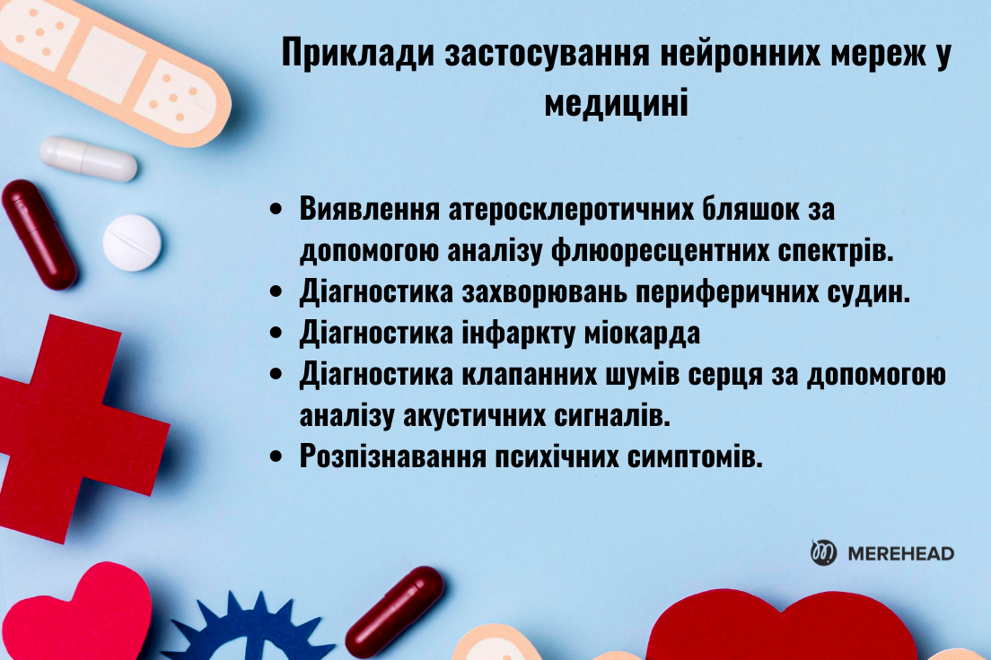 Приклад використання нейронних мереж в медиціні