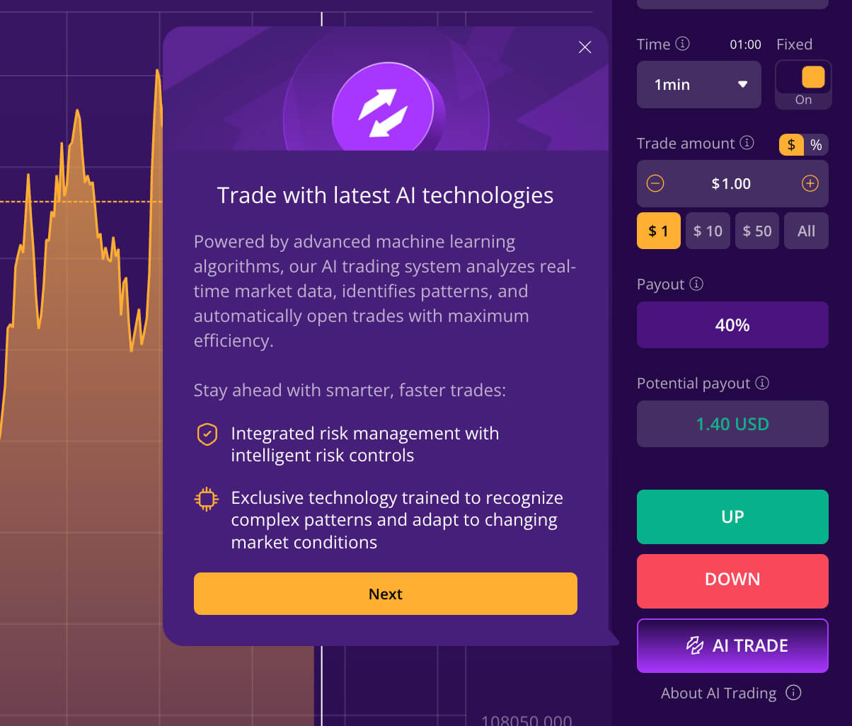 iqcent ai trade