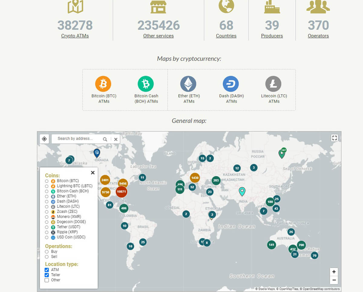 Coinatmradar
