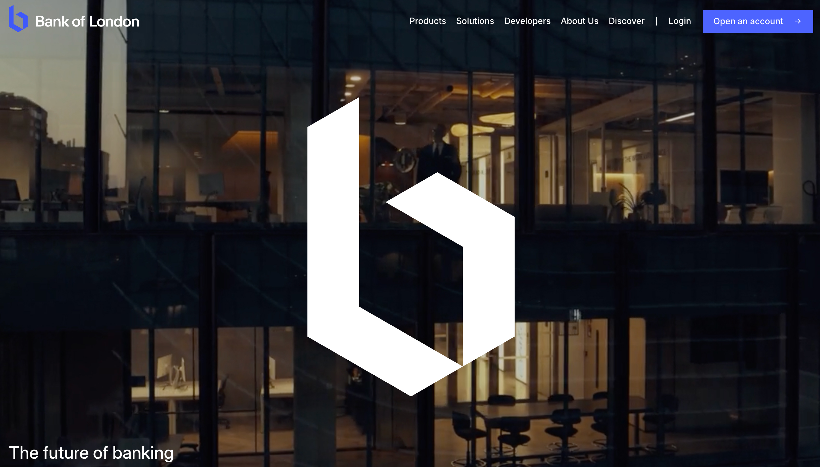 Bank of London сайт