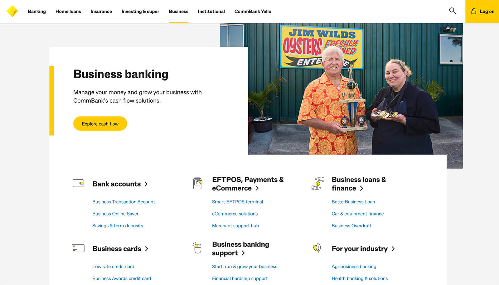 Commonwealth Bank of Australia Website