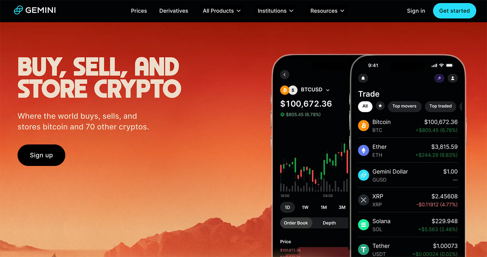 gemini website