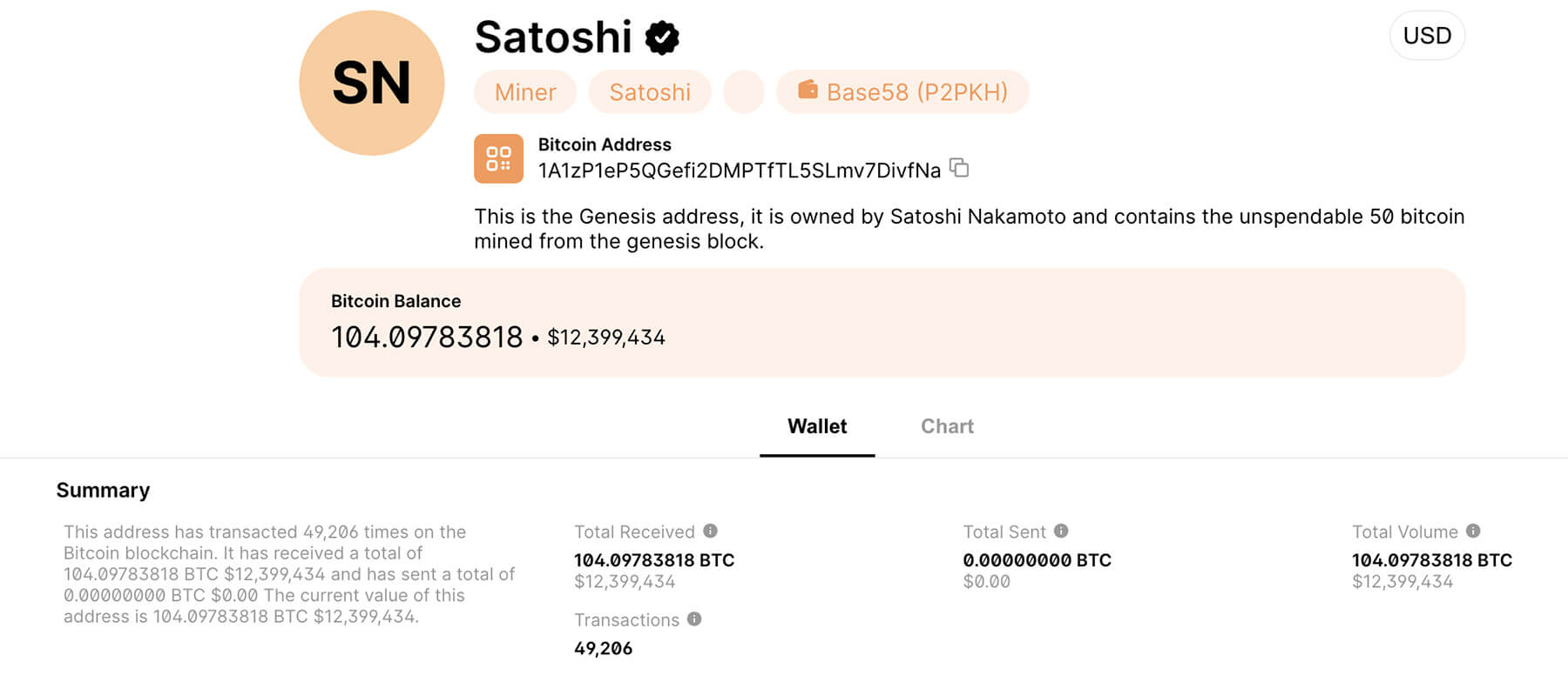 satoshi crypto wallet