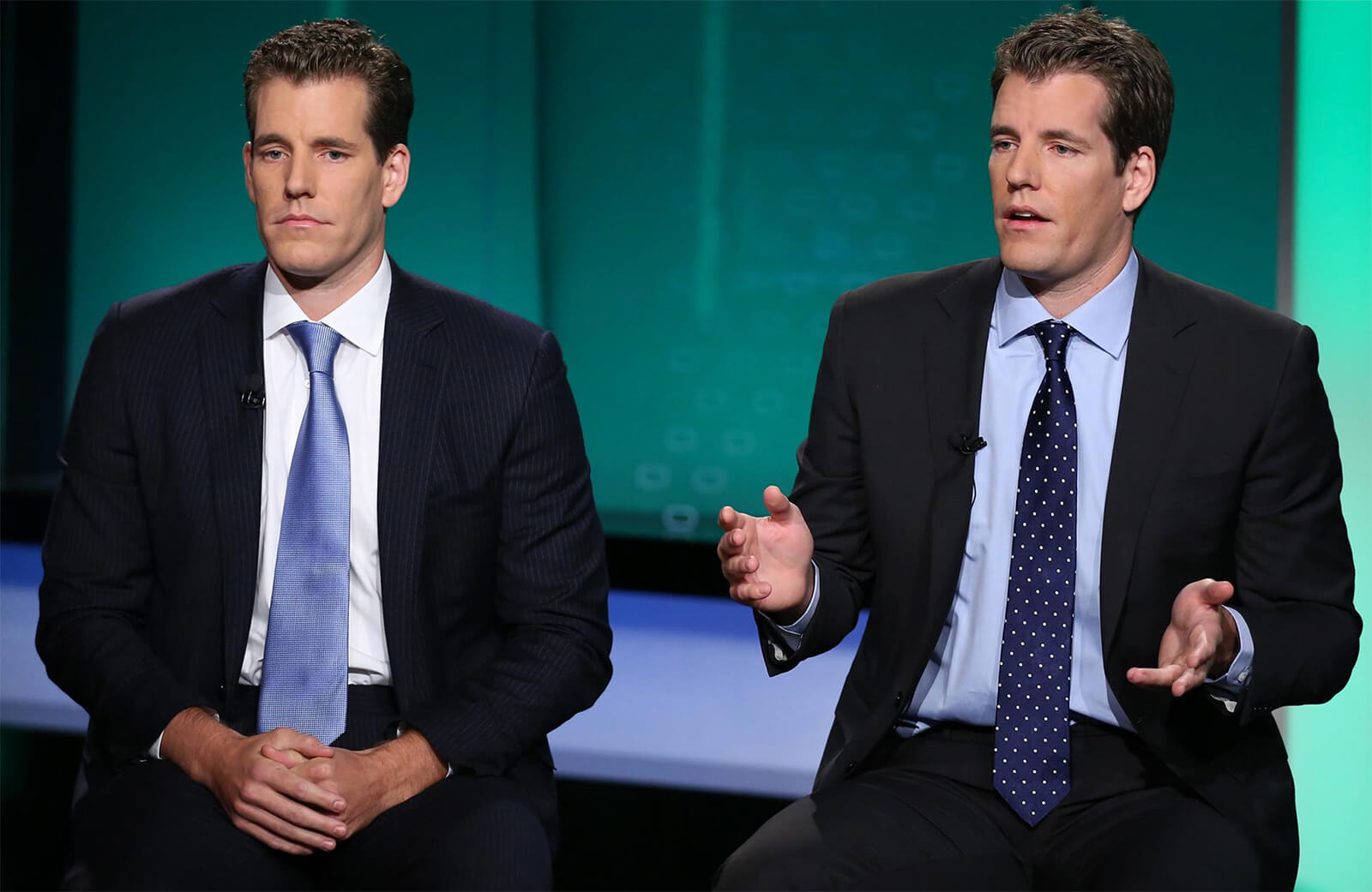 The Winklevoss brothers