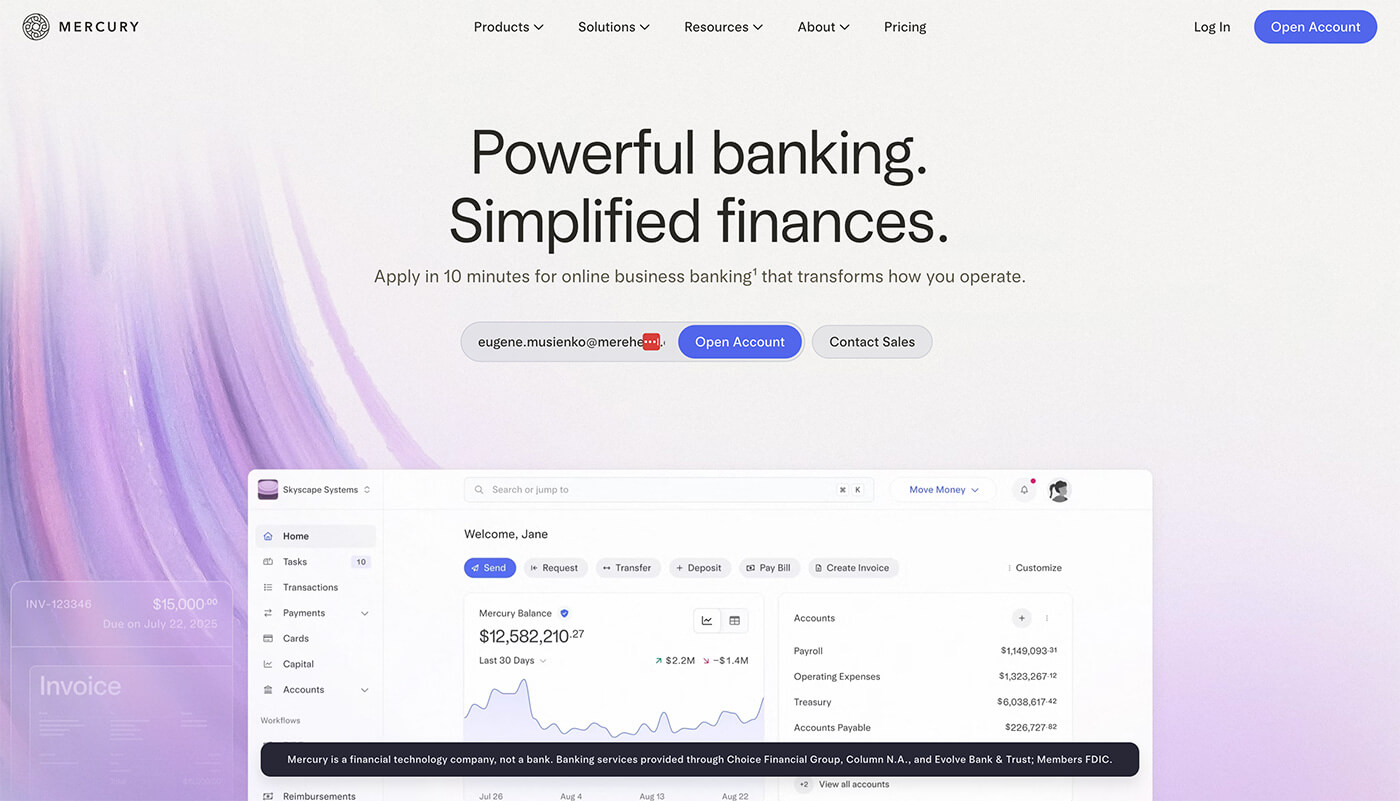 Mercury Bank