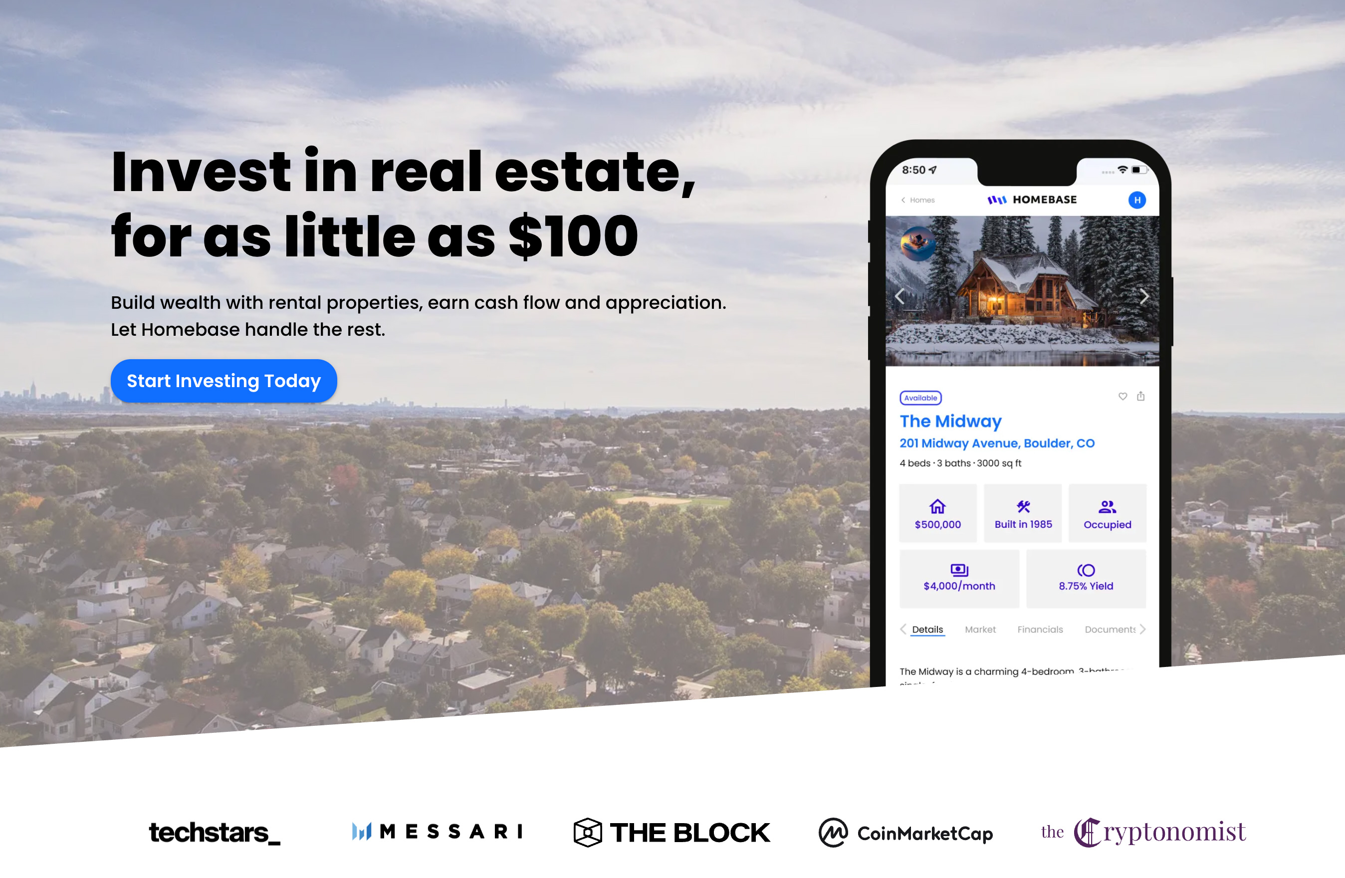 homebase - real estate blockchain