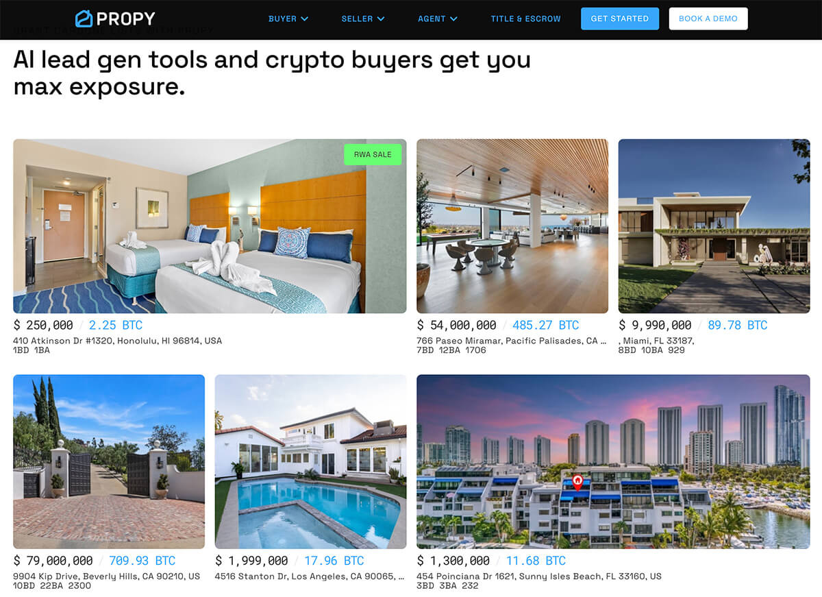 propy - real estate blockchain