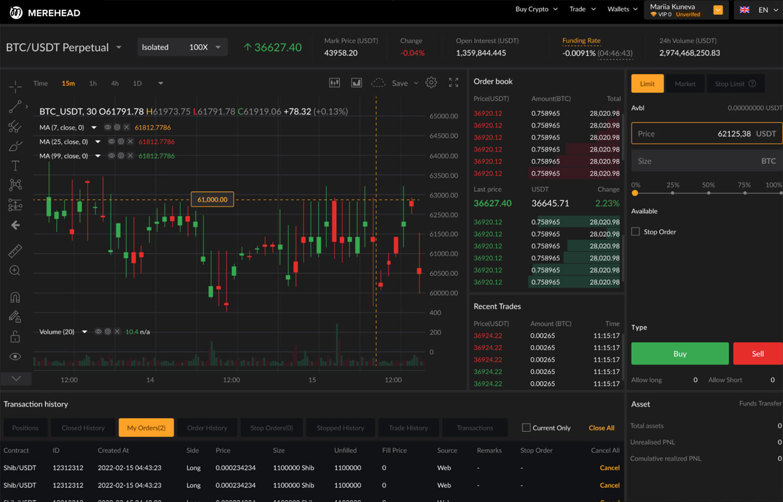 Merehead White Label crypto exchange