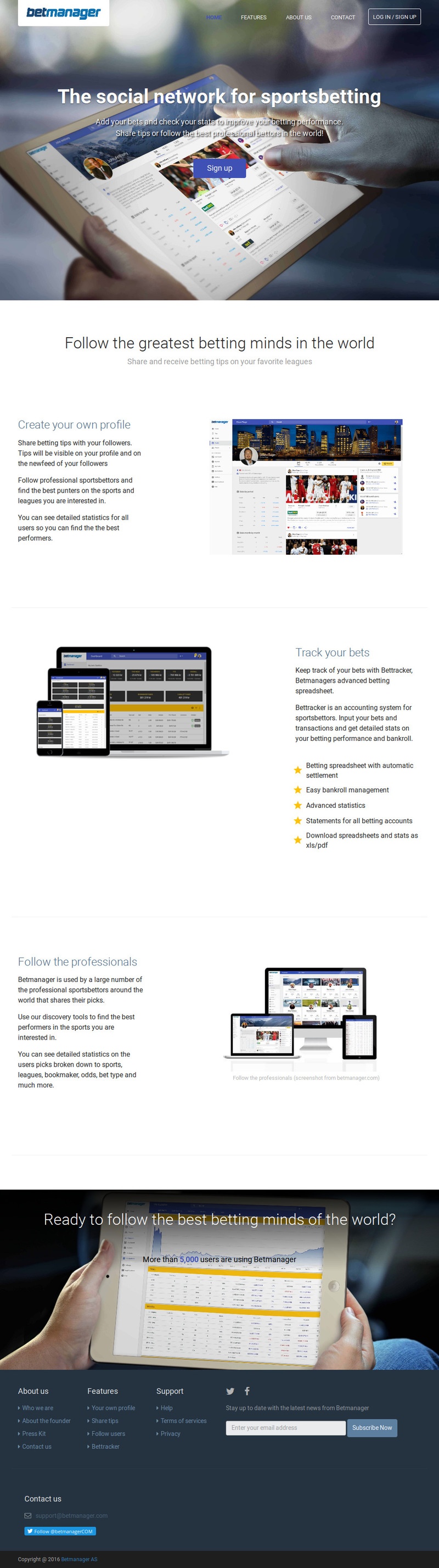 Social network & betting - Social Network - Web-Development - Merehead Development