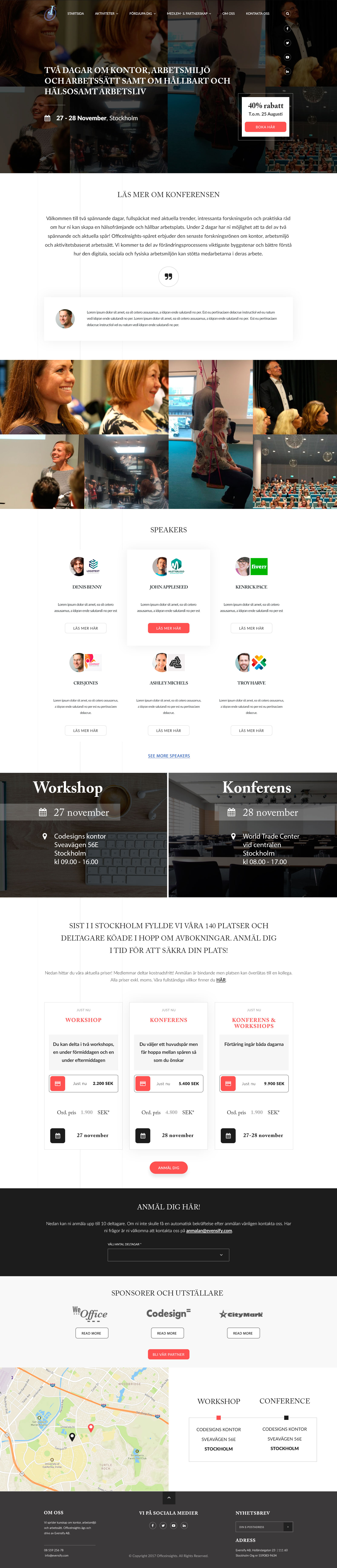 Office Insights - Conference project - Web-development - Merehead Development