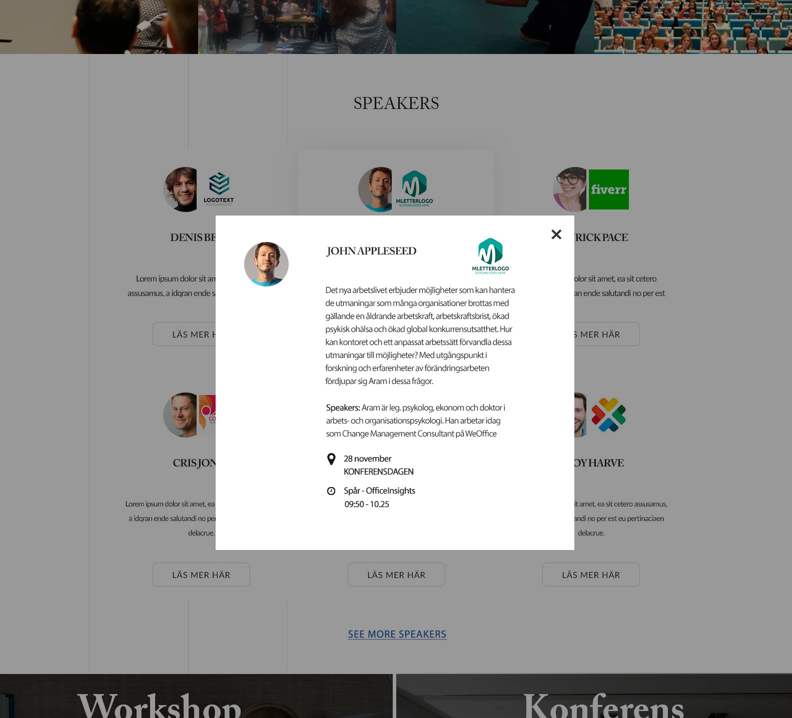 Office Insights - Conference project - Web-development - Merehead Development