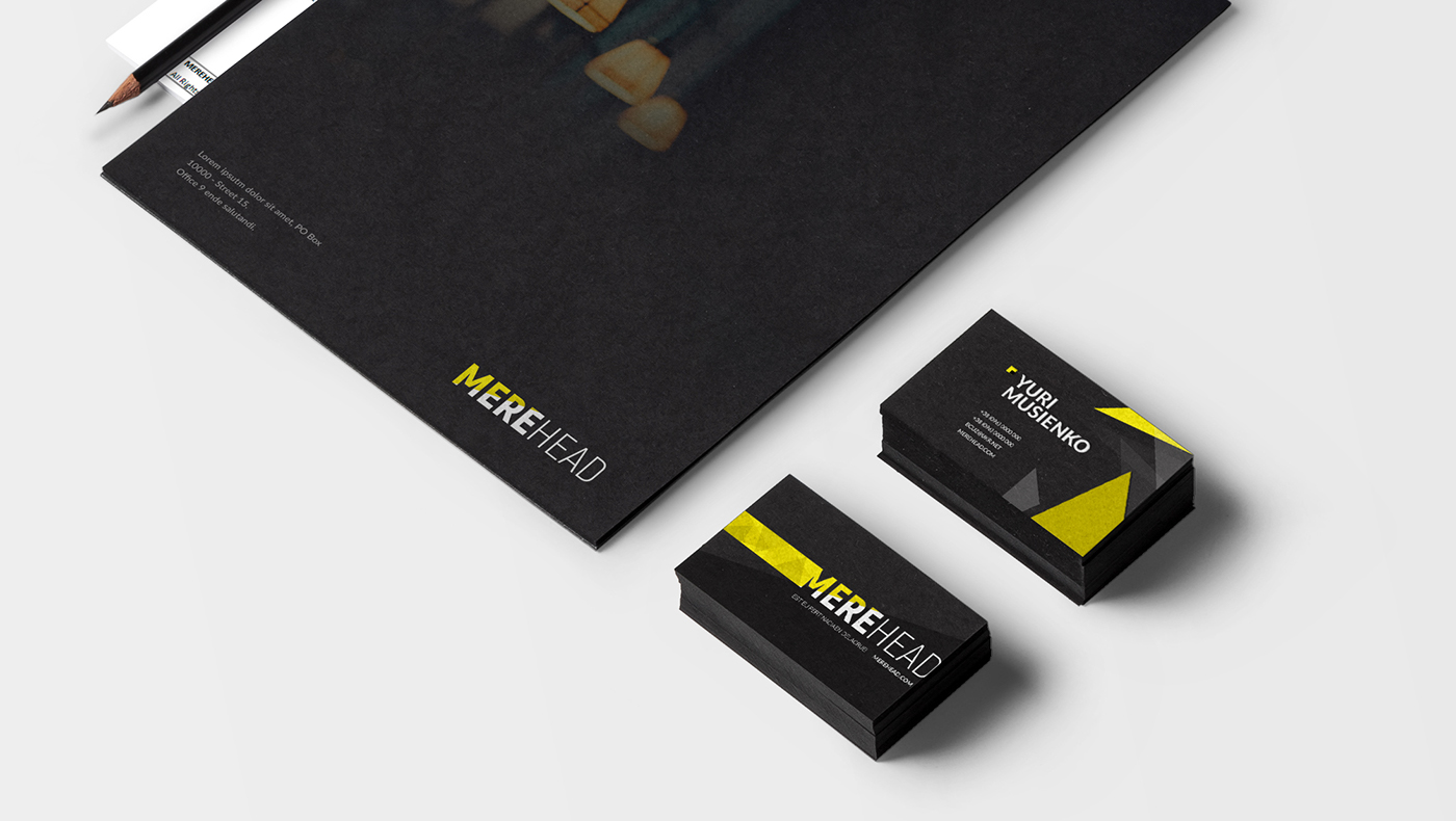 Development of branding for a digital agency - Branding - Design - Merehead Development