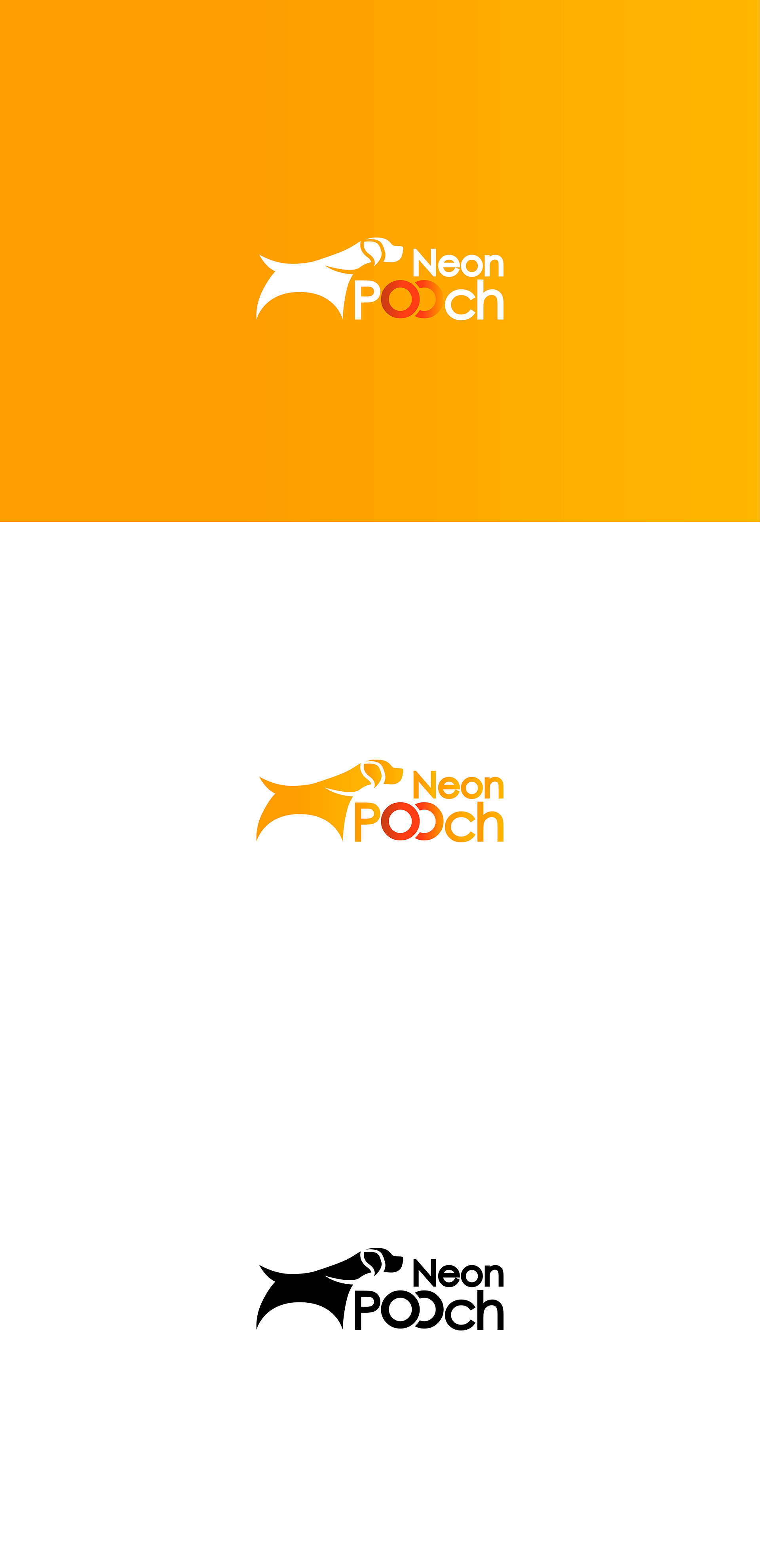 Neon Pooch - Logo design - Design - Merehead Development