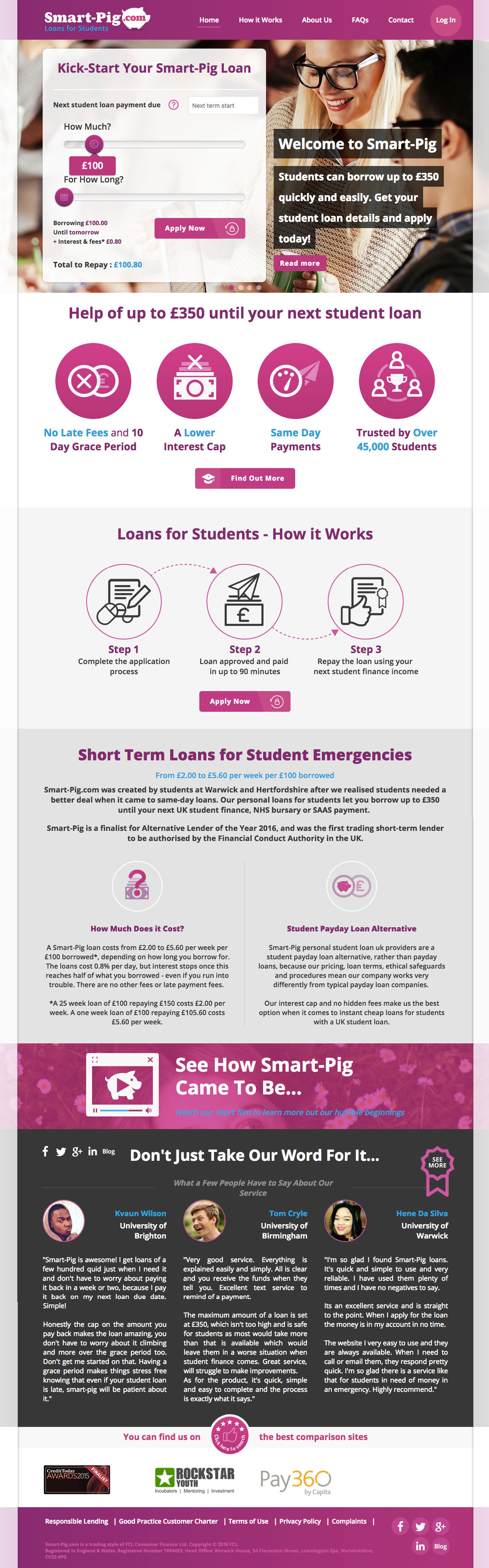 Smart-Pig - Financial project - Web-development - Merehead Development