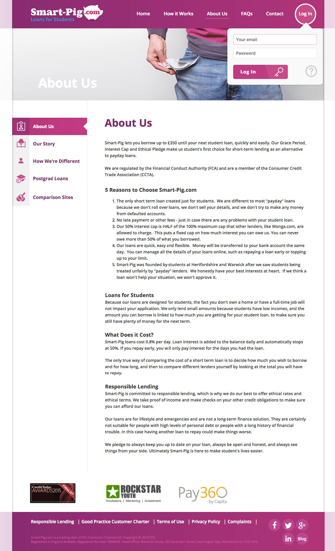 Smart-Pig - Financial project - Web-development - Merehead Development