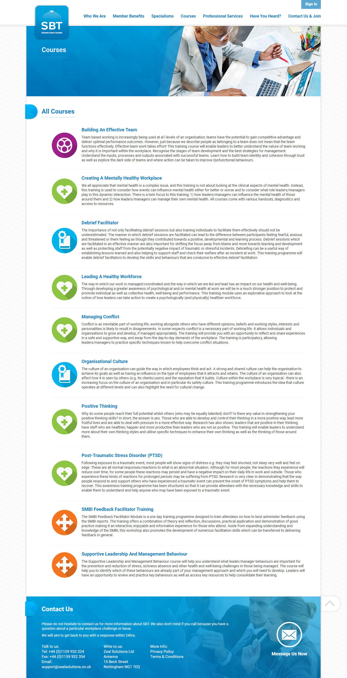 SBT - Education project - Web-development - Merehead Development